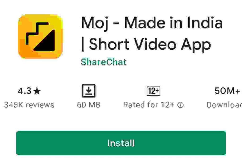 Moj Indian app download