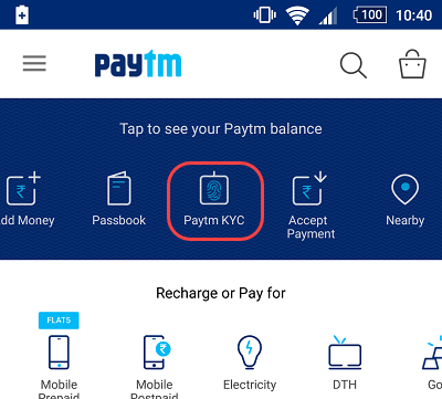 How to complete Paytm KYC online